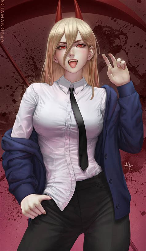 chainsaw man sexy|Power. Chainsaw man by aiNSFW4You on DeviantArt